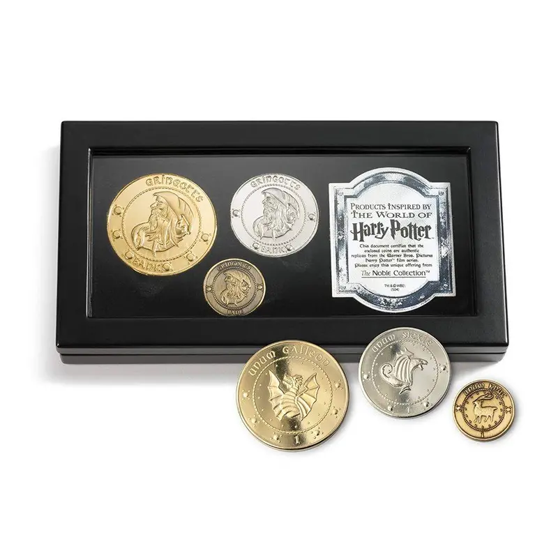Gringotts&Trade; Coin Collection By The Noble Collection 1