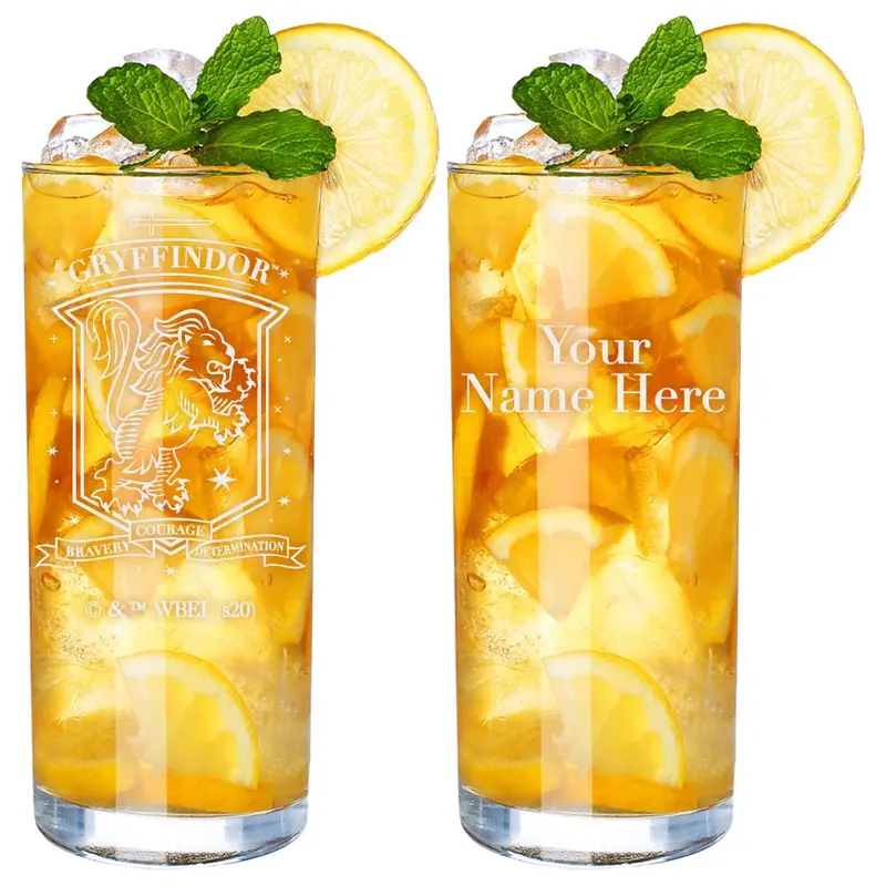 Gryffindor Elaborate Crest Personalized Glass, 10.25 Ounces 1