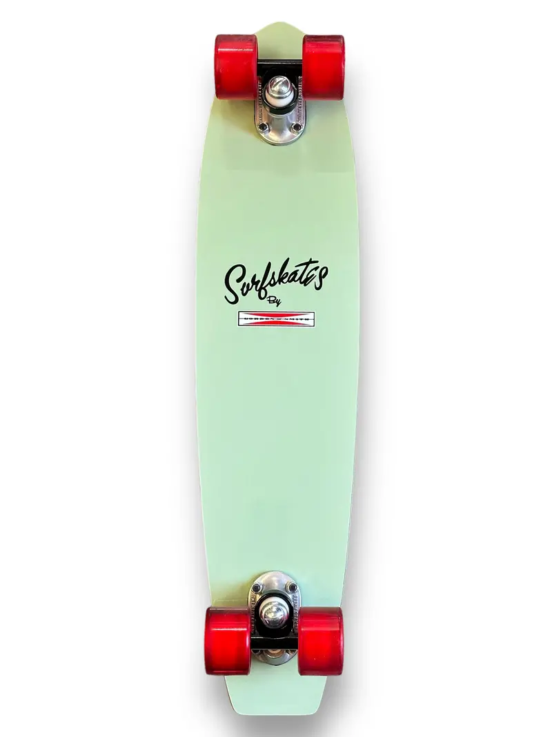 G&S 25" Surfskate Complete With Neil Blender Trucks - Vintage Seafoam Green 1