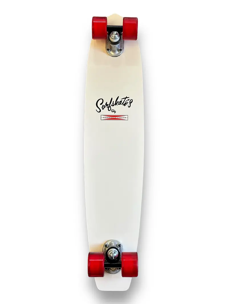 G&S 28" Surfskate Complete With Neil Blender Trucks - Vintage White 1
