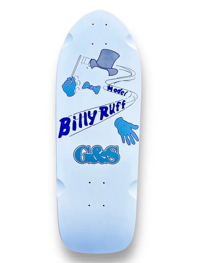 G&S Billy Ruff "Invisible Magician" Reissue Deck - White 1