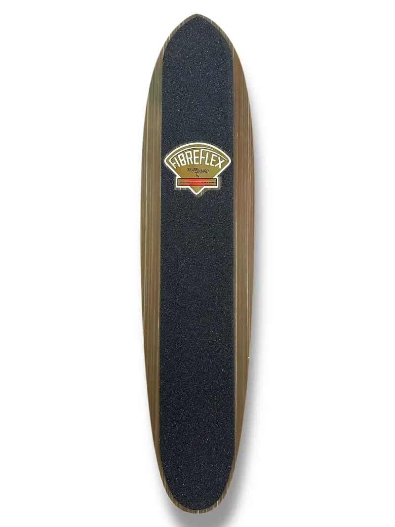 G&S Fibreflex - 28" Classic Slalom Model Deck - Slate Brown Stripe 1