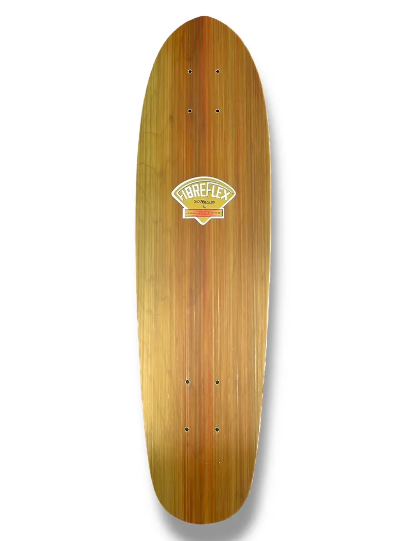 G&S Fibreflex Bowlrider Skateboard Deck - Olive Rust 1