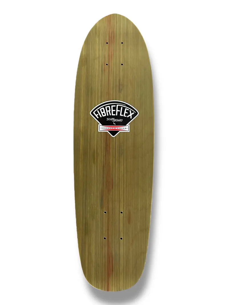 G&S Fibreflex + Brian Bent Collaboration Skateboard Deck - The Urban Flex - Moss 1