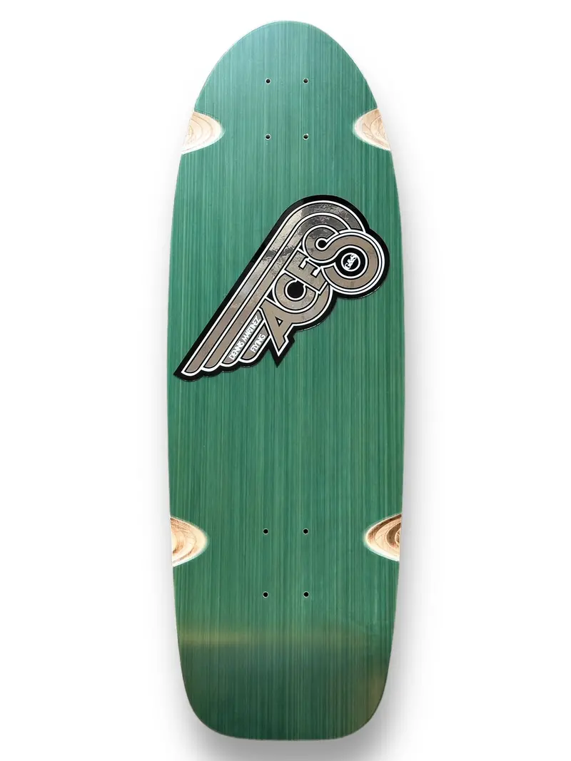 G&S Fibreflex Dennis Martinez's Flying Aces Reissue Deck - Green Stripe 1