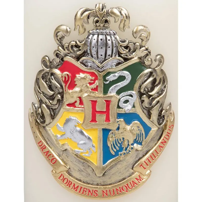 Harry Potter 8" Hogwarts House Crest Insignia Sculpted Candle 2