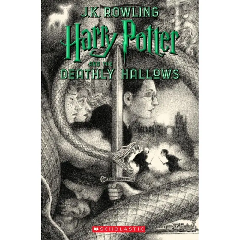Harry Potter And The Deathly Hallows - Illustrated By Brian Selznick (Paperback) 1