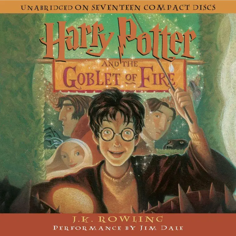 Harry Potter And The Goblet Of Fire (Book 4) Audio Cd - Unabridged, Audiobook 1