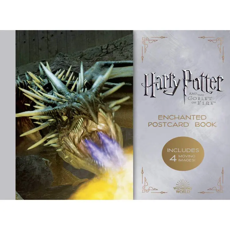 Harry Potter And The Goblet Of Fire Enchanted Postcard Book (Paperback) 1