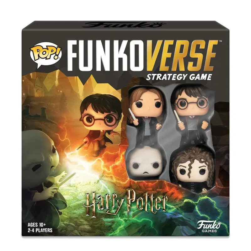Harry Potter Funkoverse Strategy Game With Four Characters 1
