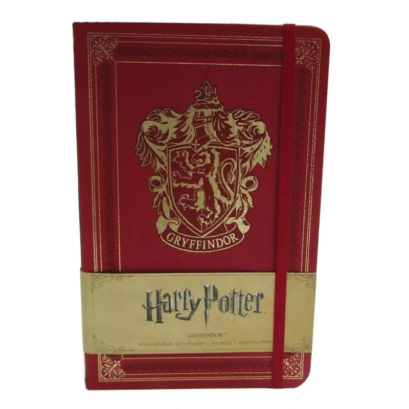 Harry Potter: Gryffindor Hardcover Ruled Journal 1