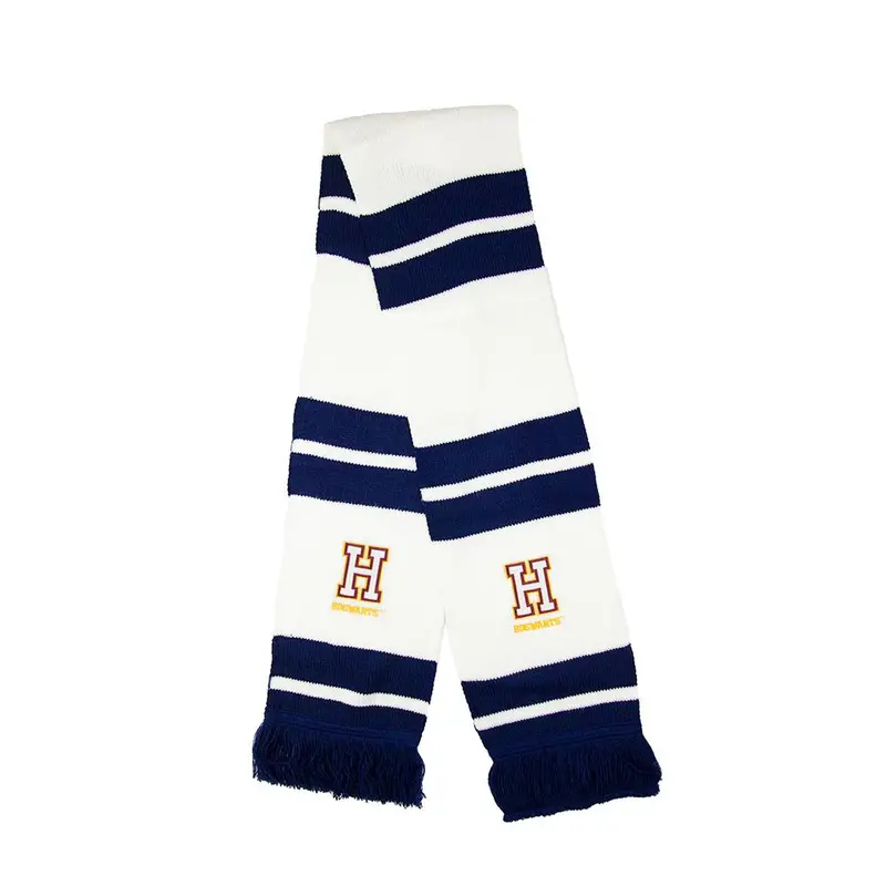 Harry Potter Hogwarts Striped Knit Scarf 1