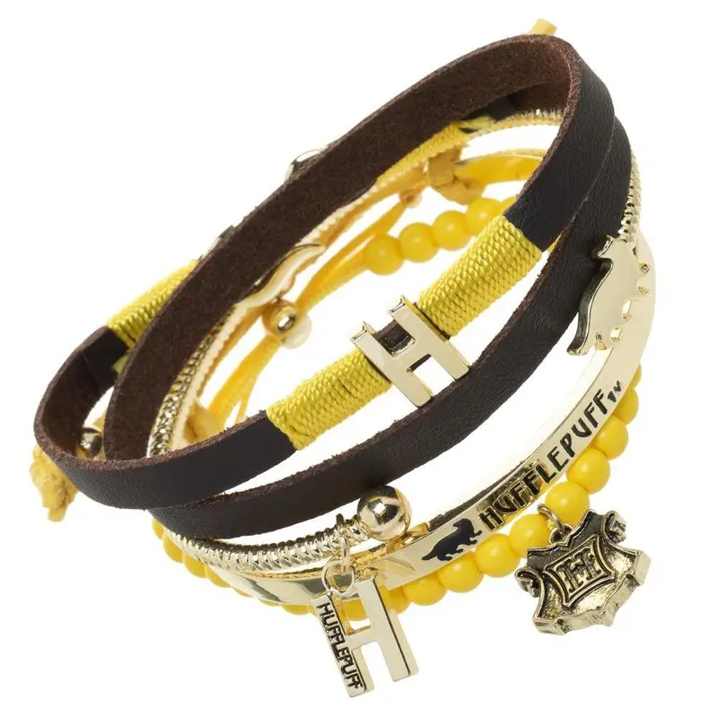 Harry Potter Hufflepuff Bracelet Set 1