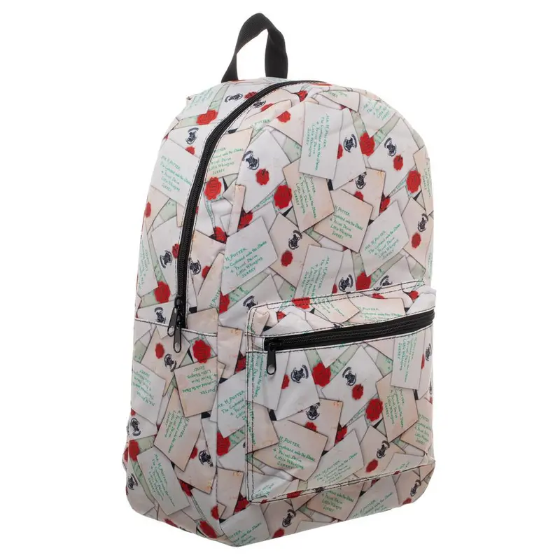 Harry Potter Letter To Hogwarts Sublimated Backpack 2
