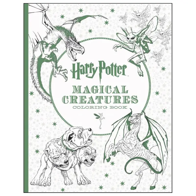 Harry Potter Magical Creatures Coloring Book (Paperback) 1