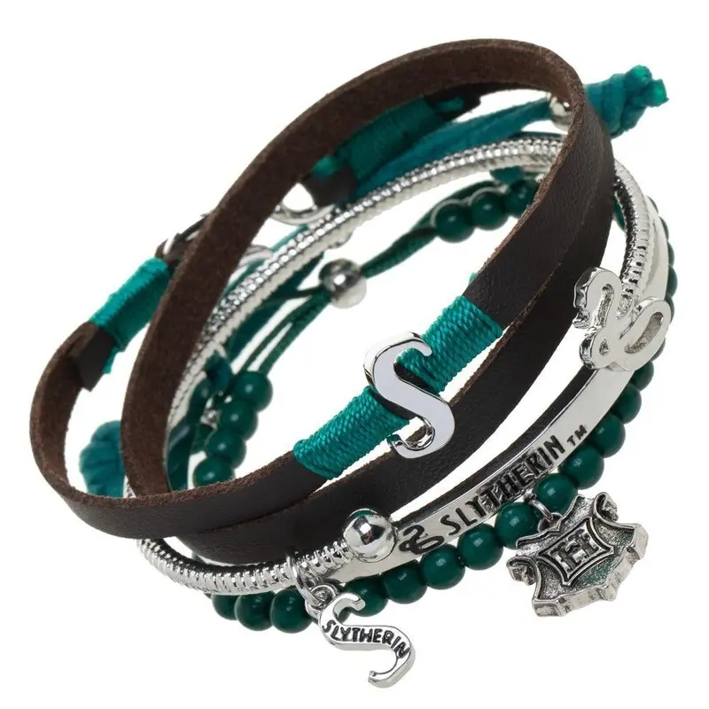 Harry Potter Slytherin Bracelet Set 1