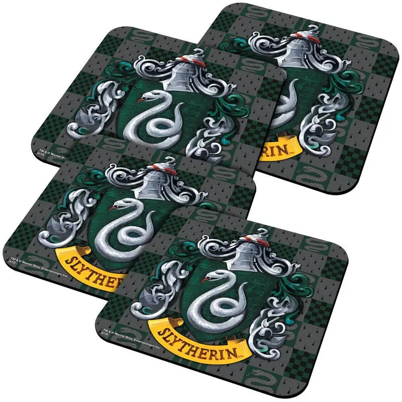 Harry Potter Slytherin Coaster Set 1
