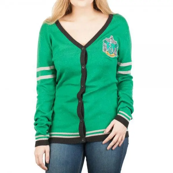Harry Potter Slytherin Juniors Cardigan 1