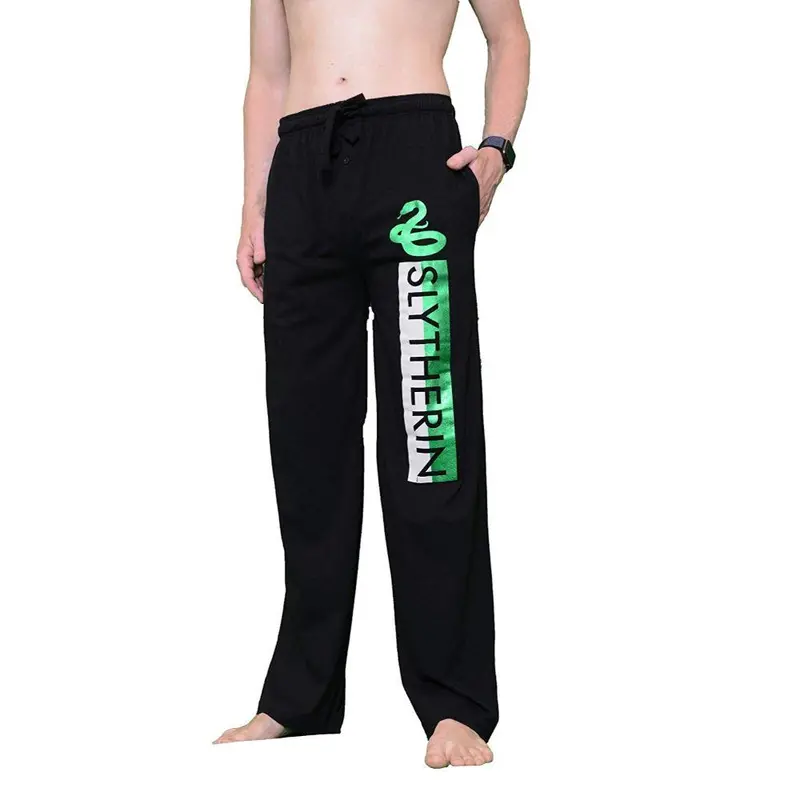 Harry Potter Slytherin Reflective Green Foil Pajama Pants 1
