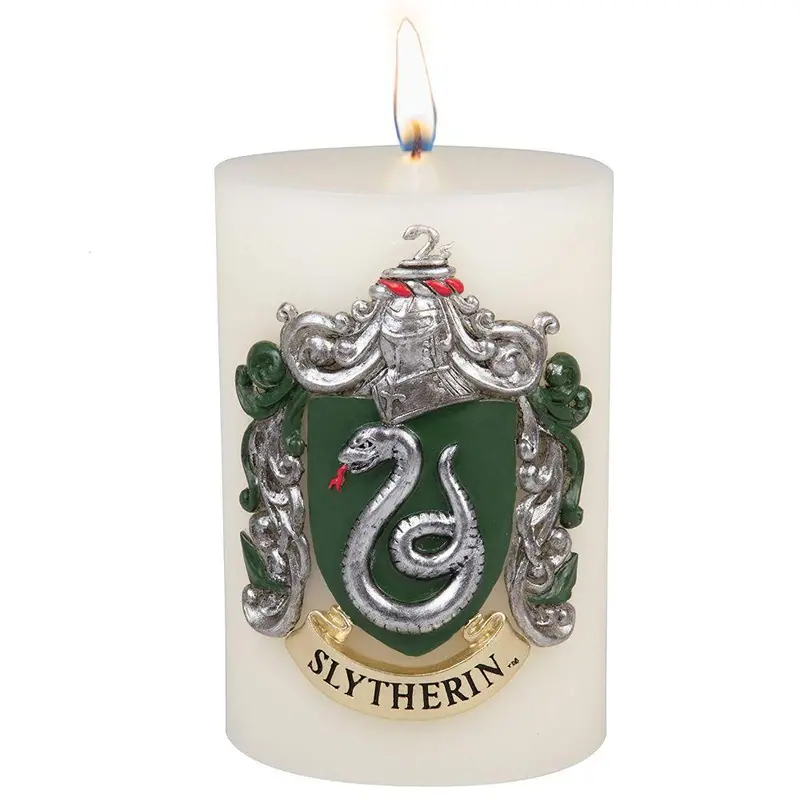 Harry Potter Slytherin Sculpted Insignia Candle 1