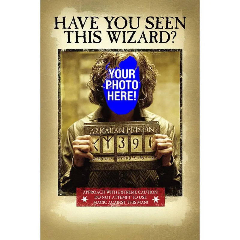 "Have You Seen This Wizard?" Prisoner Of Azkaban Custom Photo Poster #1 1