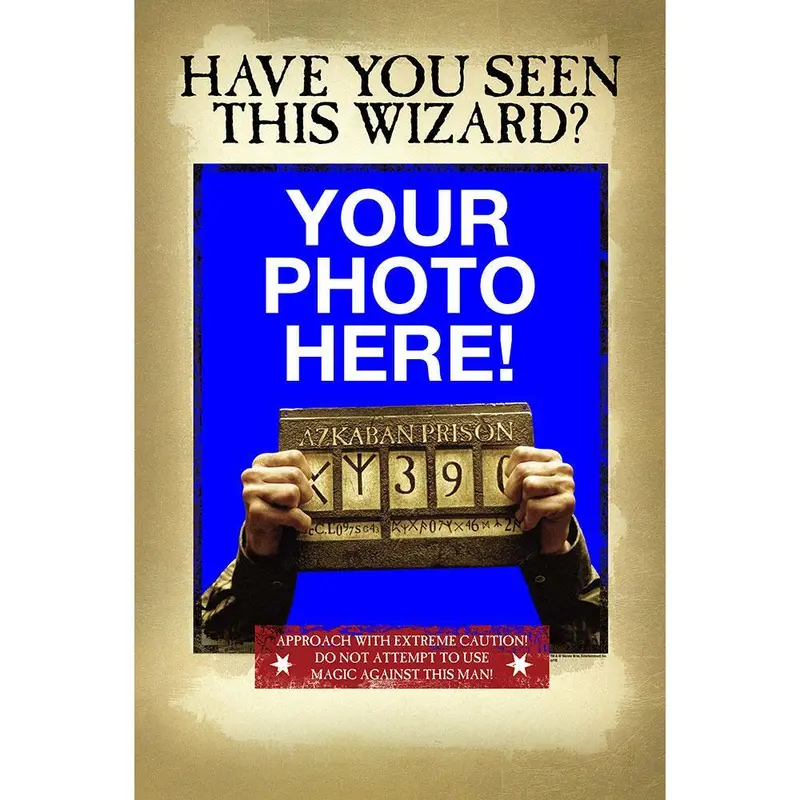 "Have You Seen This Wizard?" Prisoner Of Azkaban Custom Photo Poster #2 1