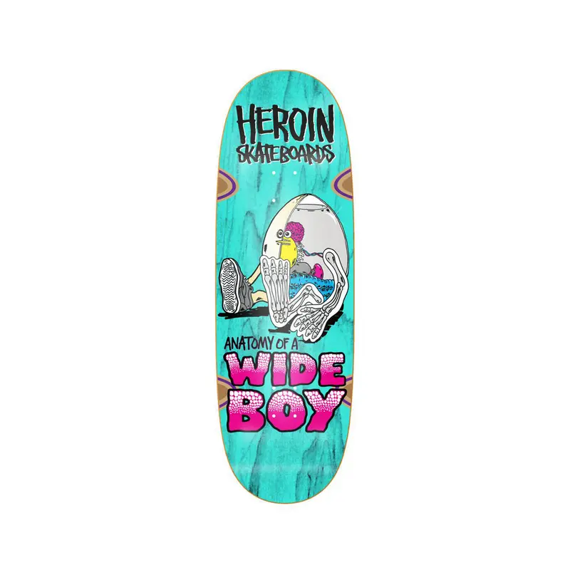 Heroin Skateboards Anatomy Of A Wide Boy 10.4 1