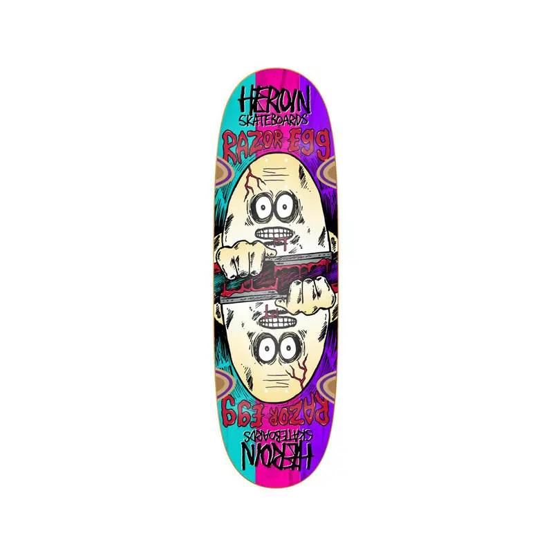 Heroin Skateboards Razoregg Sym Spliced 9.5 1