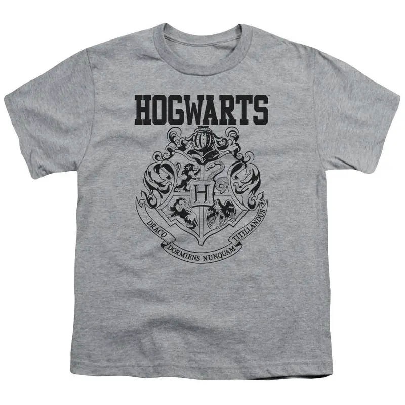 Hogwarts Crest Athletic Youth T-Shirt 1