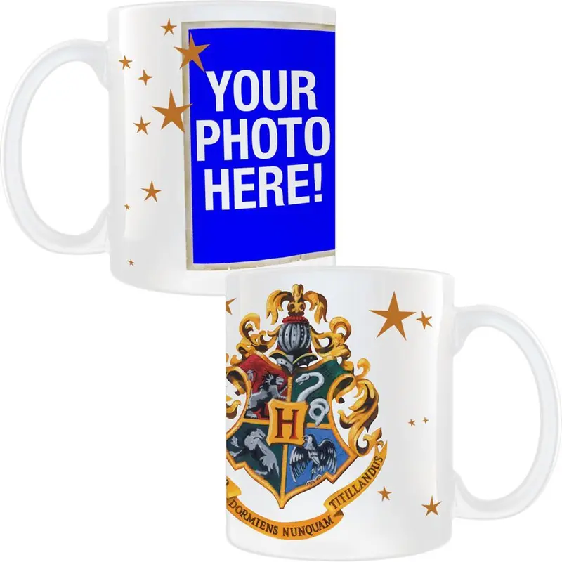 Hogwarts Crest Custom Photo Mug 1
