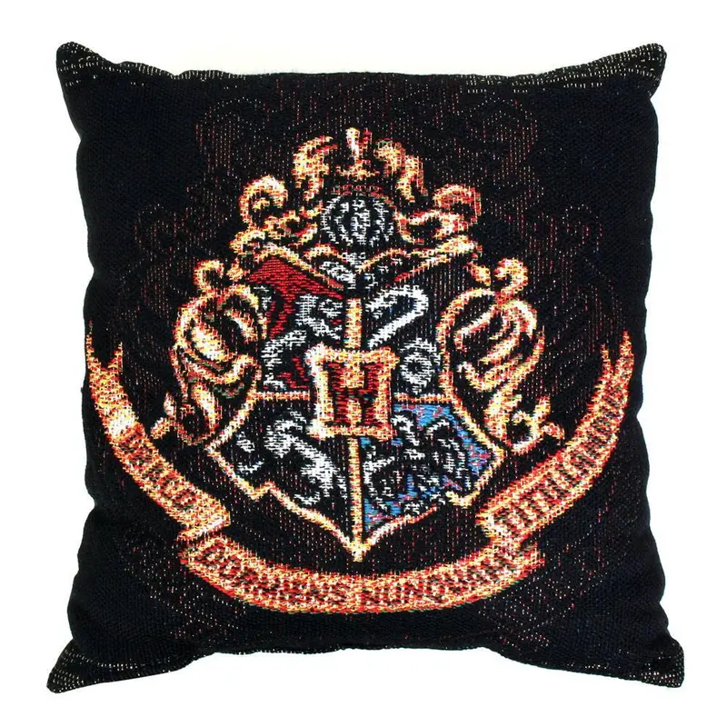 Hogwarts Crest Woven Pillow 1
