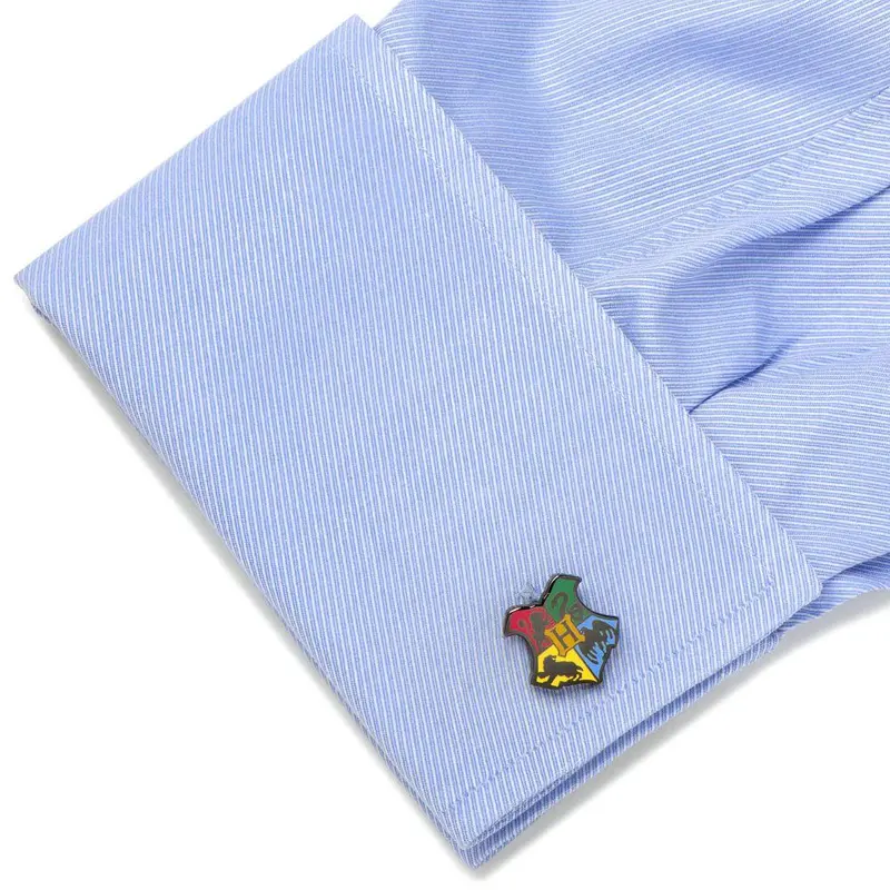 Hogwarts Shield Cufflinks 2