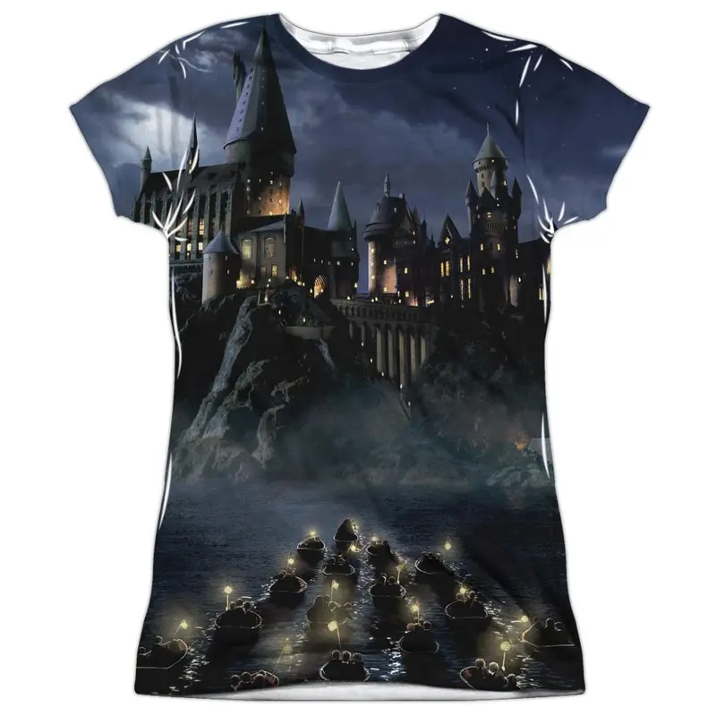 Hogwarts Sublimated Juniors T-Shirt 1