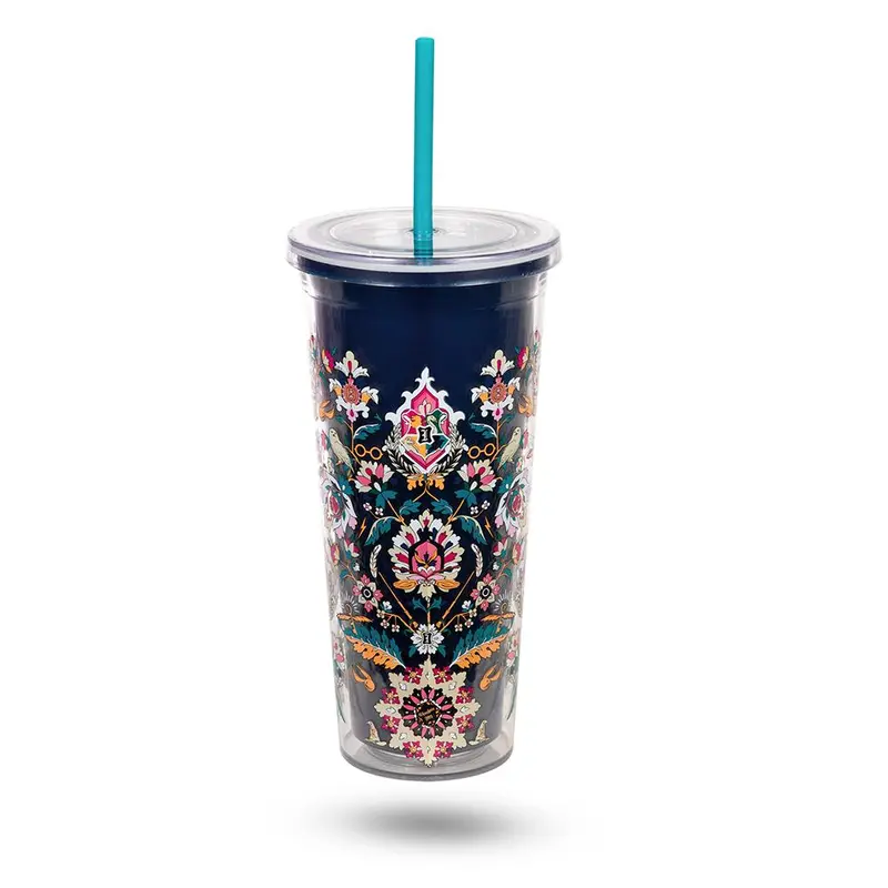 Home To Hogwarts Double Wall Tumbler With Straw By Vera Bradley 1