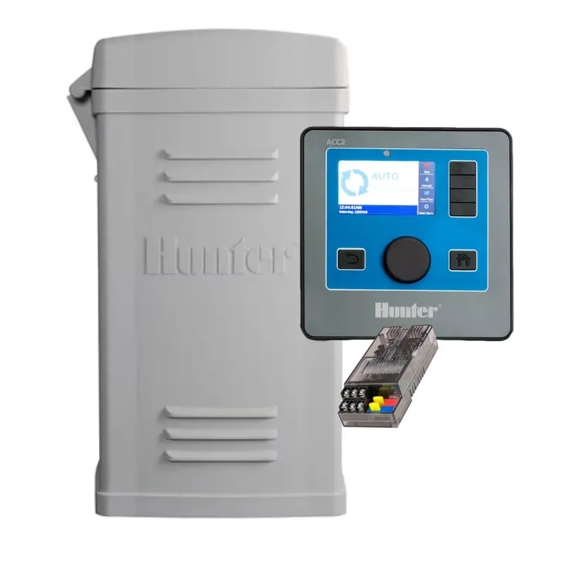 Hunter - A2c-75D-Pp - Acc2 Decoder Controller Outdoor Plastic Pedestal (75-Station) 1