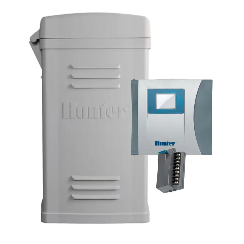 Hunter - Hcc-800-Pp - Hcc 8-Station Outdoor Plastic Pedestal Controller 1