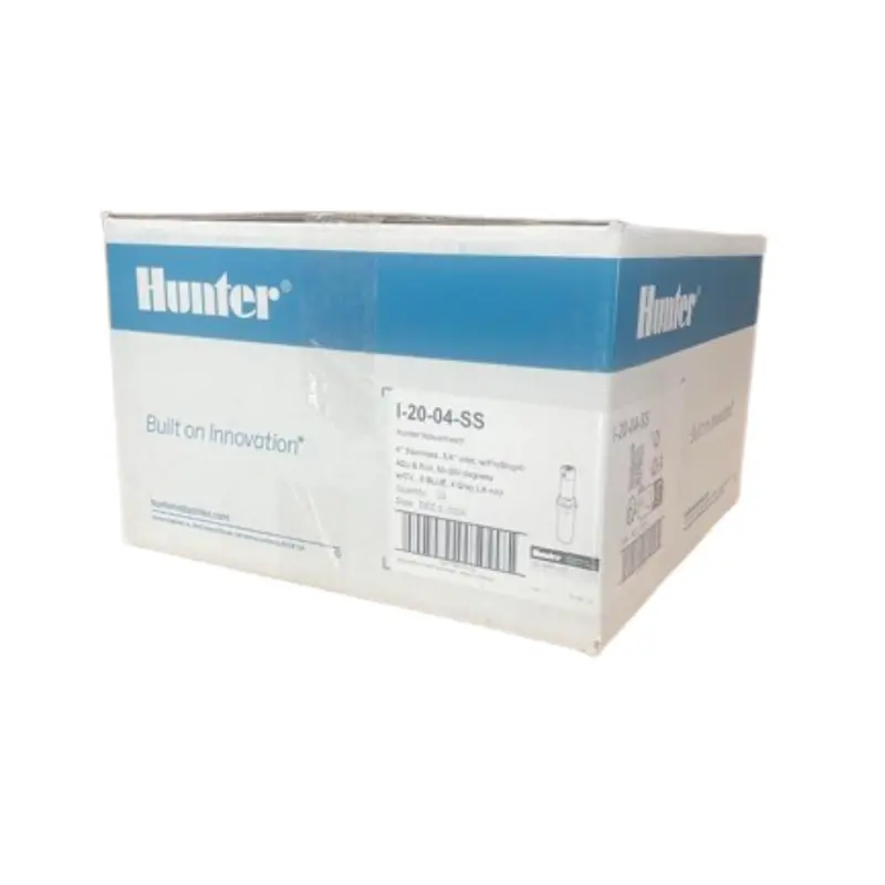 Hunter - I20-04-Ss-Case - 4'' I20 Stainless Steel Rotor W/ Check Valve (Case Of 20) 1