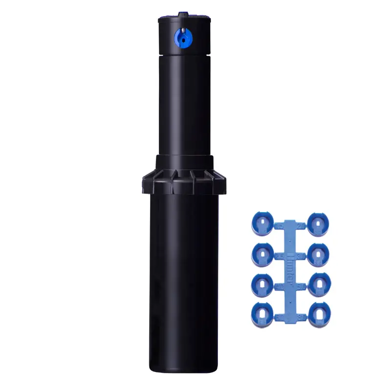 Hunter - Pgp-Adj-B - 4'' Pop-Up Adjustable Arc Rotor W/ Blue Nozzle Rack 1