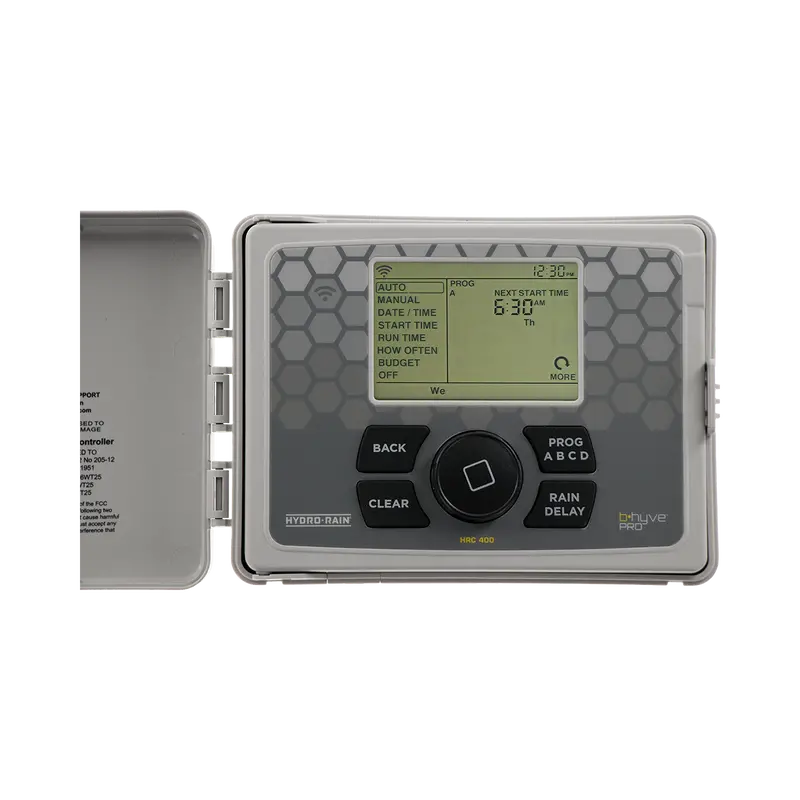 Hydro-Rain - Hrc-400 Outdoor Wifi/Bluetooth Irrigation Controller (16 Station) - Hrc-400-Wf-16 1