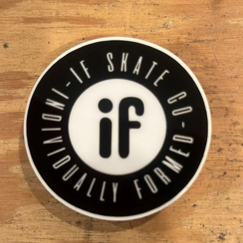If Skate Co. Individually Formed Sticker 1
