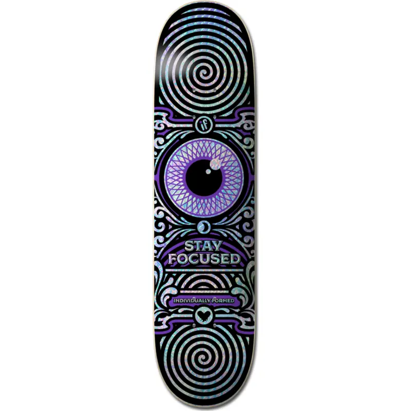 If Skate Co Stay Focused 8.2" - Purple 1