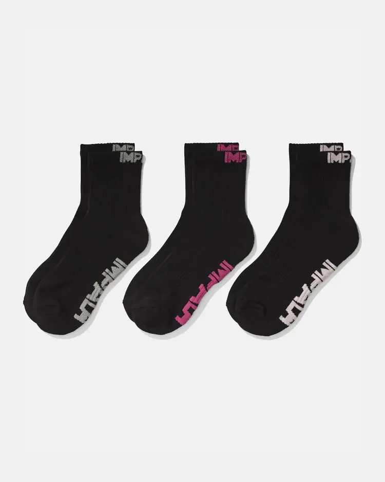 Impala Everyday 3 Pack Socks 1