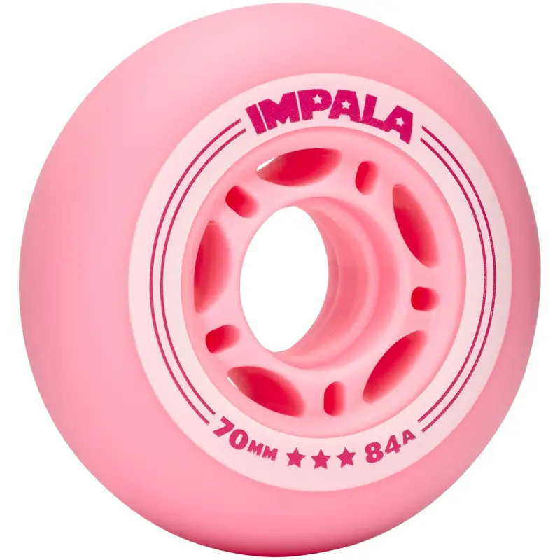 Impala Inline Wheel 4 Pack Bubblegum Pink 70Mm 1