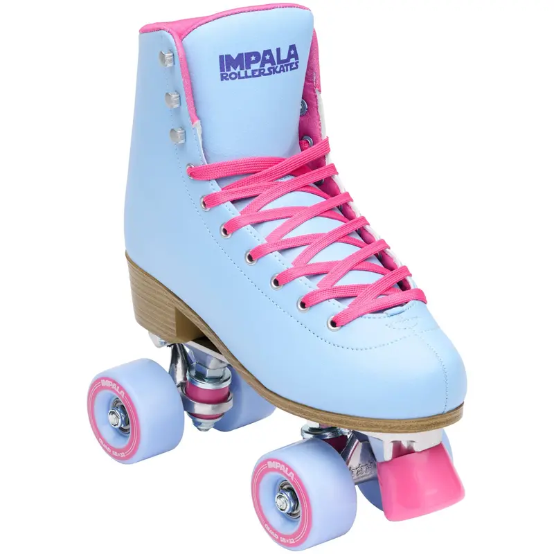Impala Womens Rollerskates Blue Raspberry 1