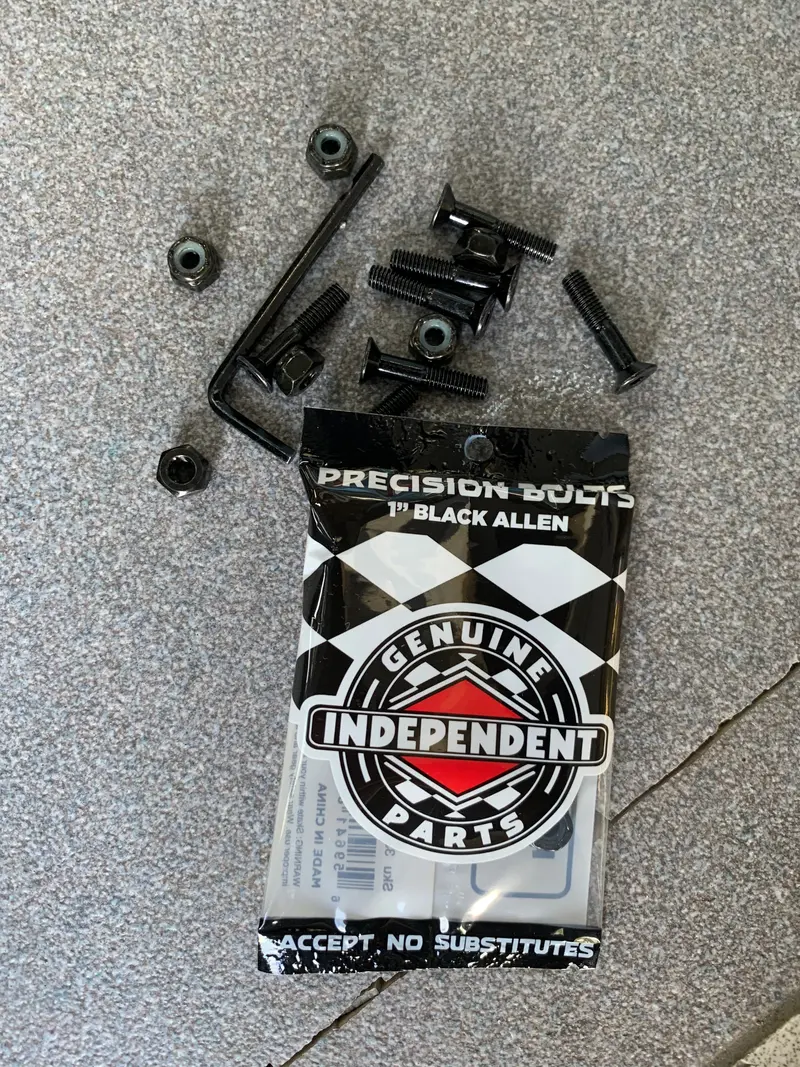 Independent 1” Allen Key Bolts 1