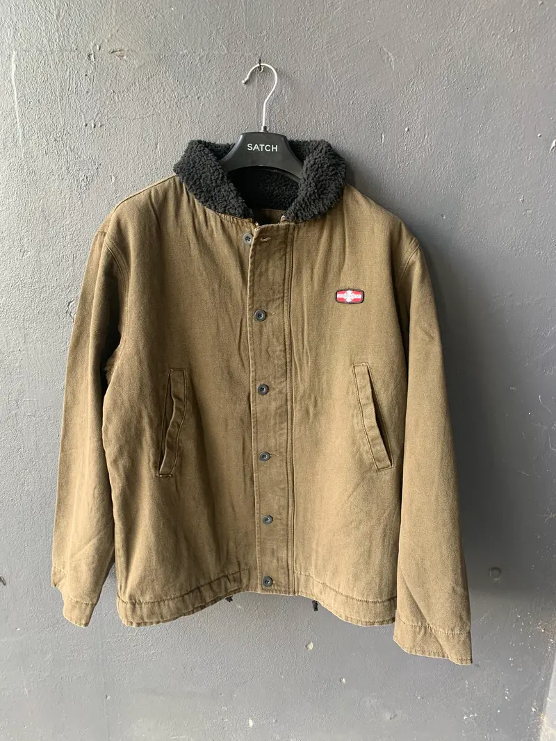 Independent Fleet Sherpa Jacket Mocca 1