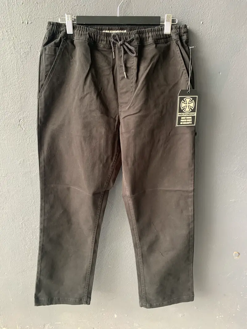 Independent Grind Elastic Work Pants Black 1