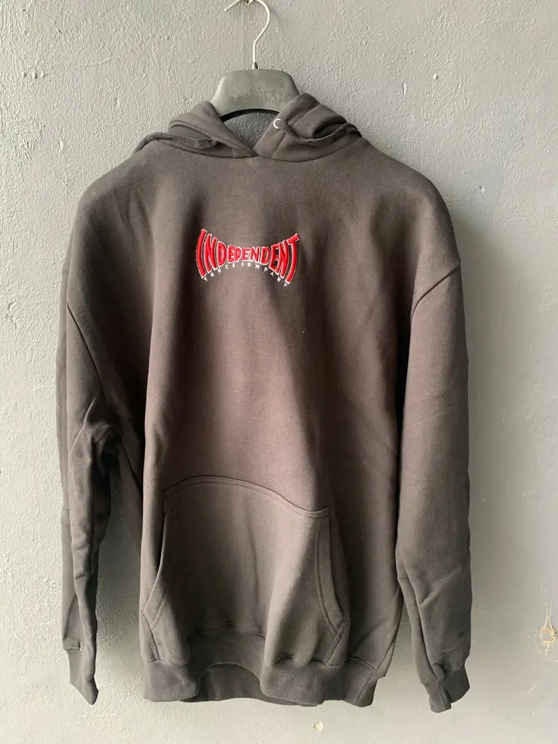 Independent Spanning Embroidered Pop Over Hood 1