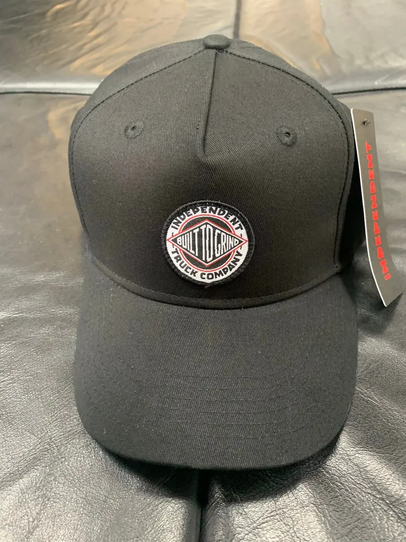 Independent Summit Snap Back Cap Black 1