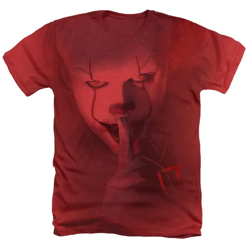 It Movie Shh Sublimated Heather T-Shirt 1